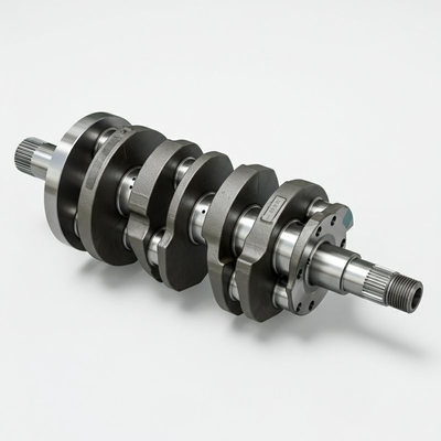 Standaard crankshaft assemblage smeden proces staal materiaal