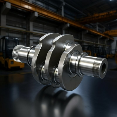 Efficiently Processed Steel Crankshaft Assembly Heavy Duty
